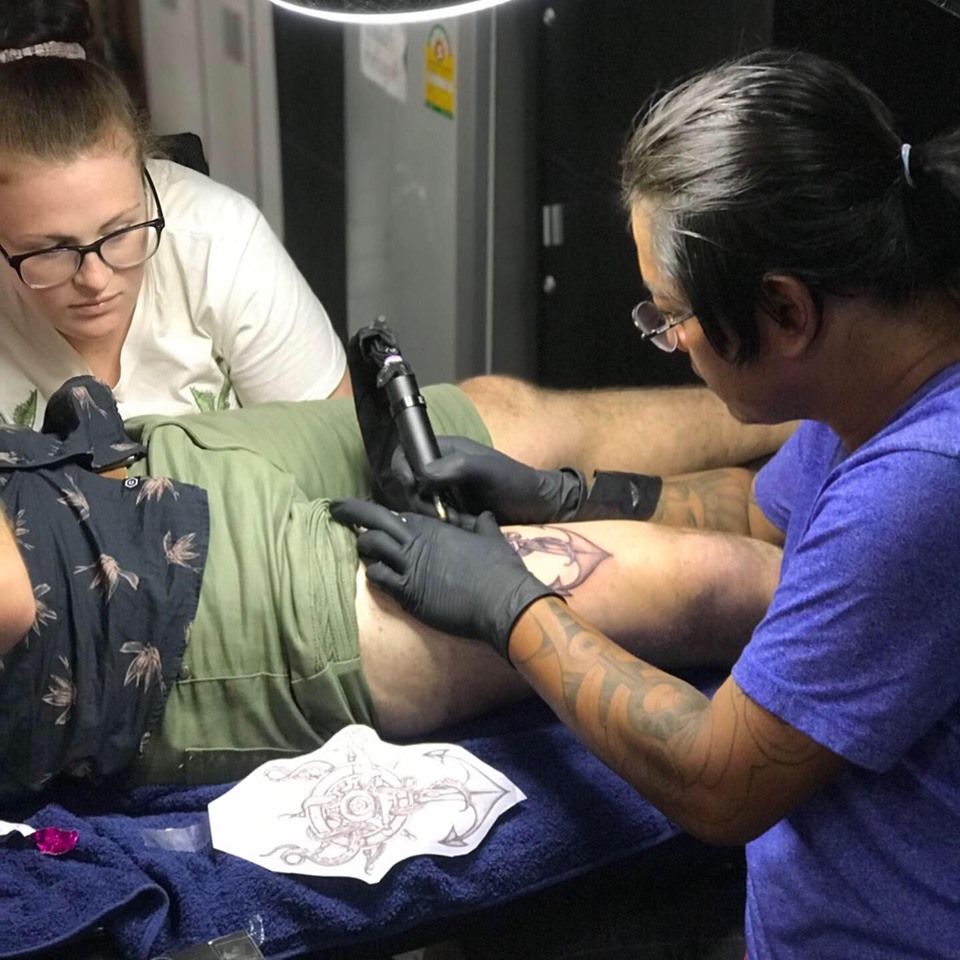tattoo in phuket patong beach