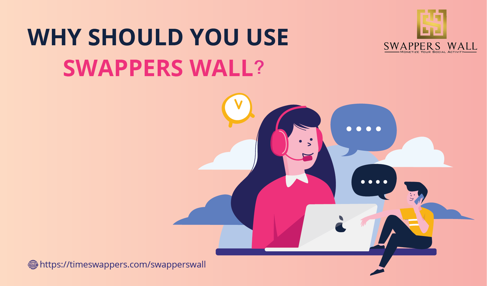 Swappers wall is a social networking platform