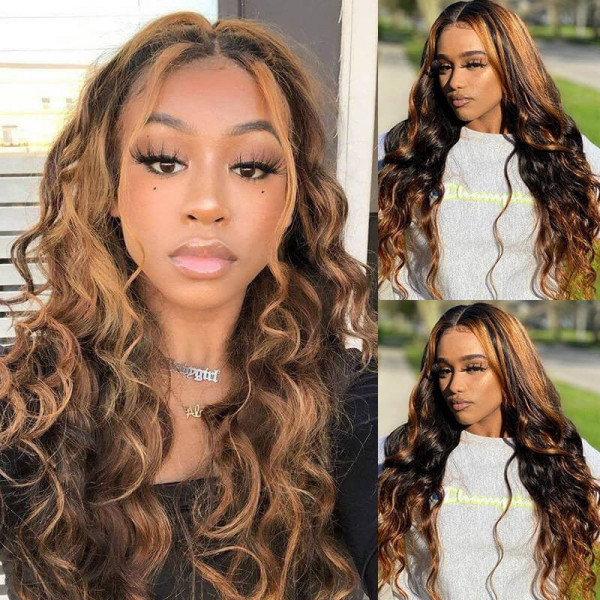 highlight human hair