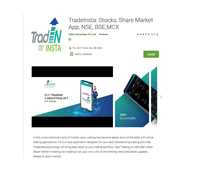 top online stock broking