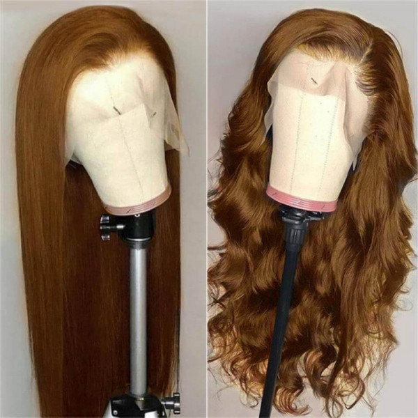 brown lace front wigs