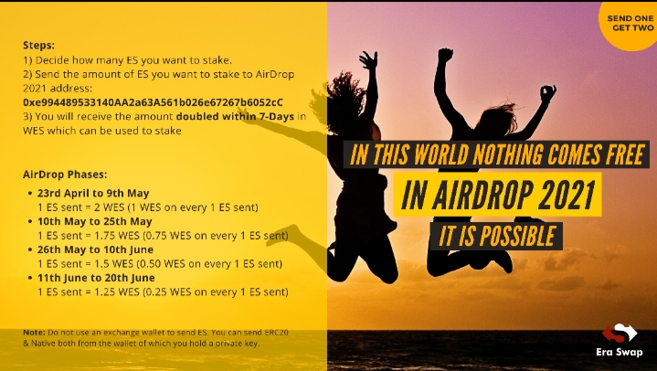 Era Swap AirDrop2021