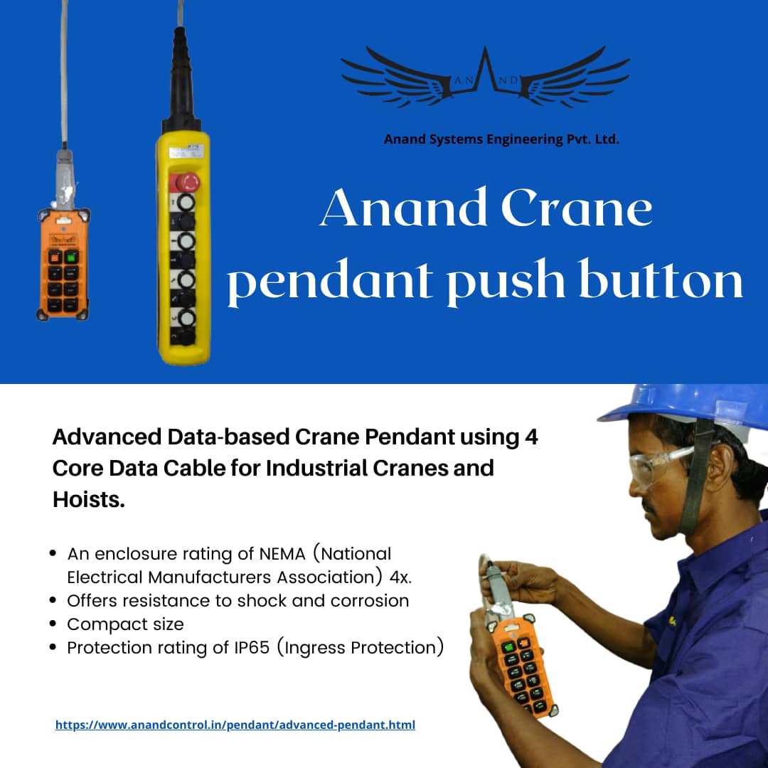 Pendant switch for crane-Anand Systems engineering Private Limited