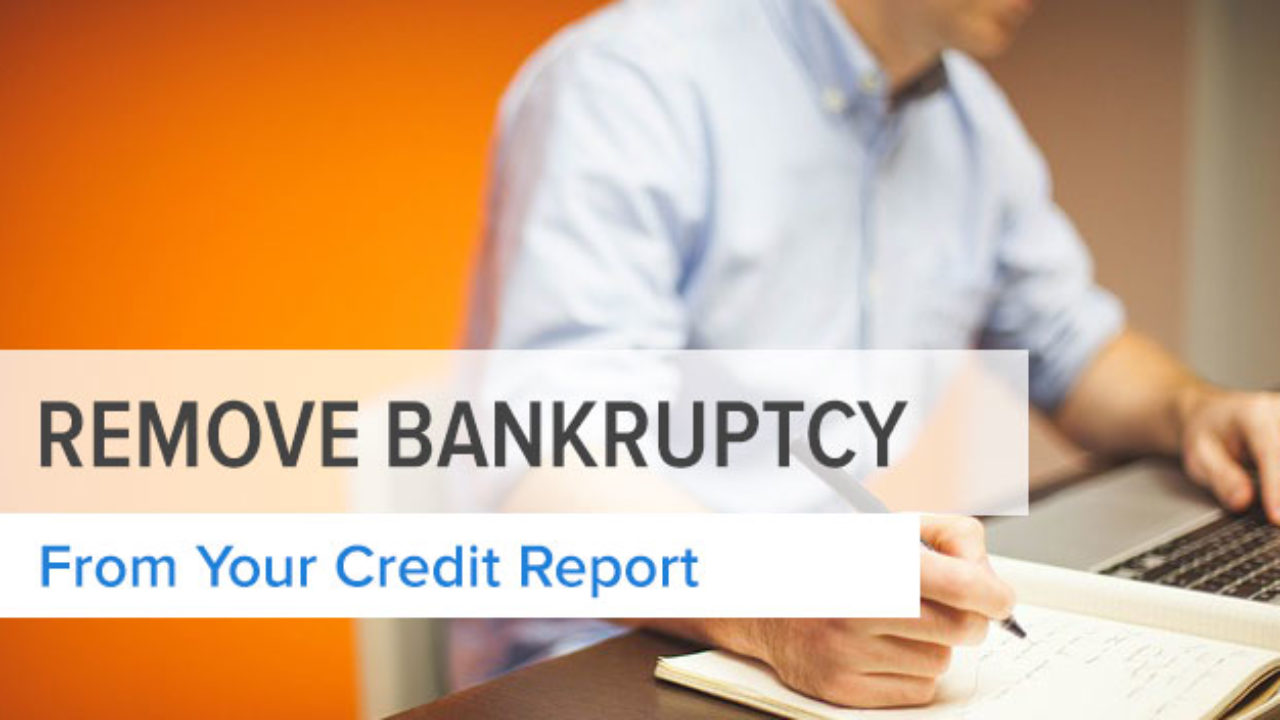 bankruptcy removal letter template