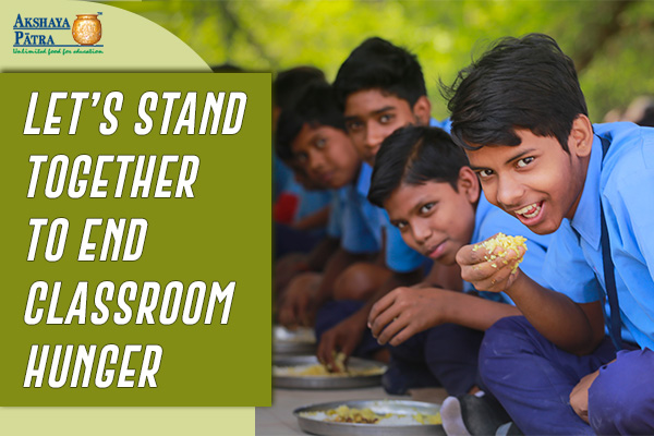 Feed children today to nurture bright minds of tomorrow