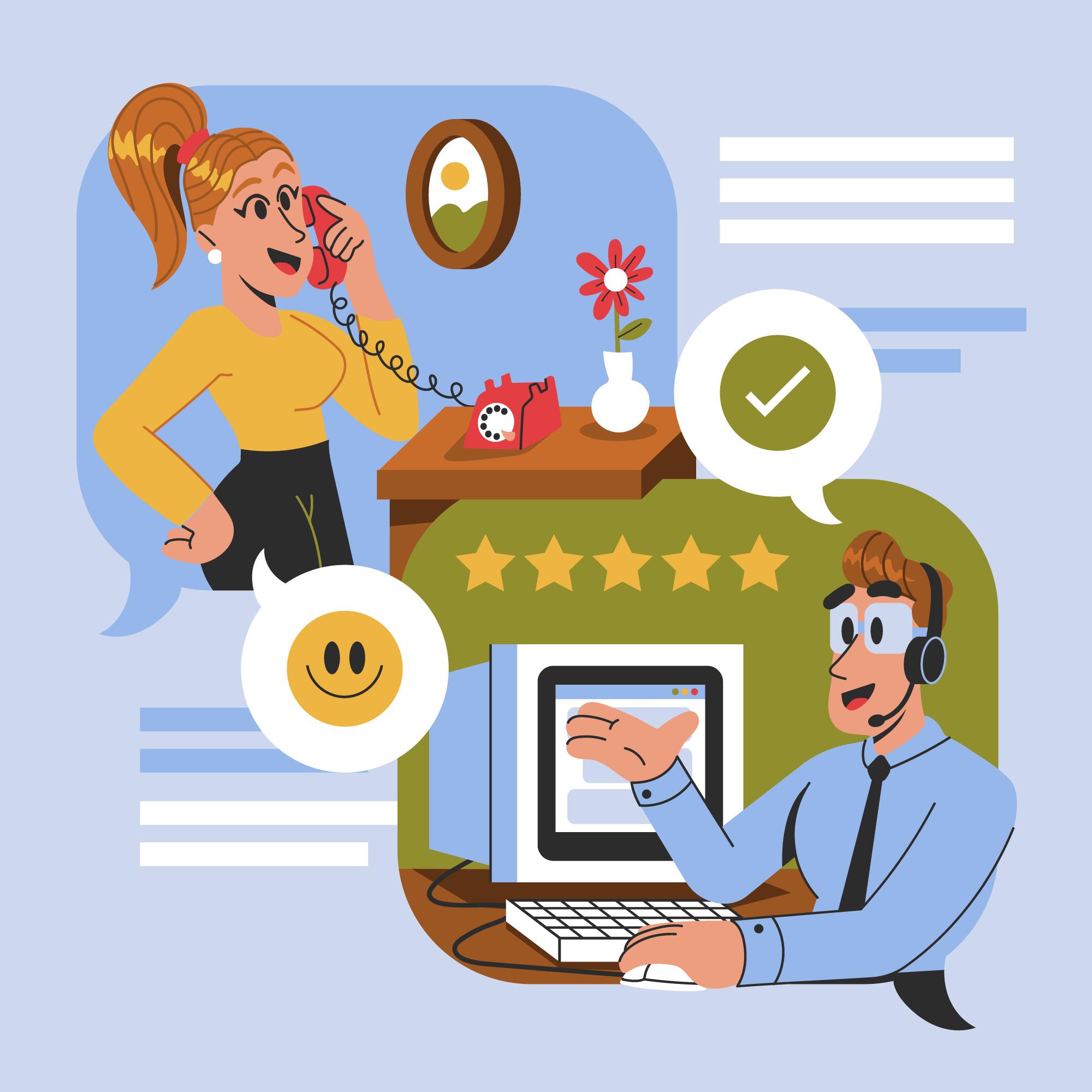 Providing quality customer support,