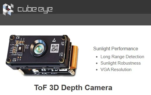 Industrial 3D Vision Innovation with ToF Cameras and Intelligent Depth Sensing | Cube-eye