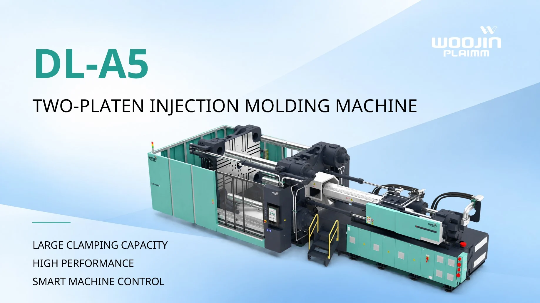 Large-Tonnage Injection Molding Machine for Plastic Production | WOOJINPLAIMM