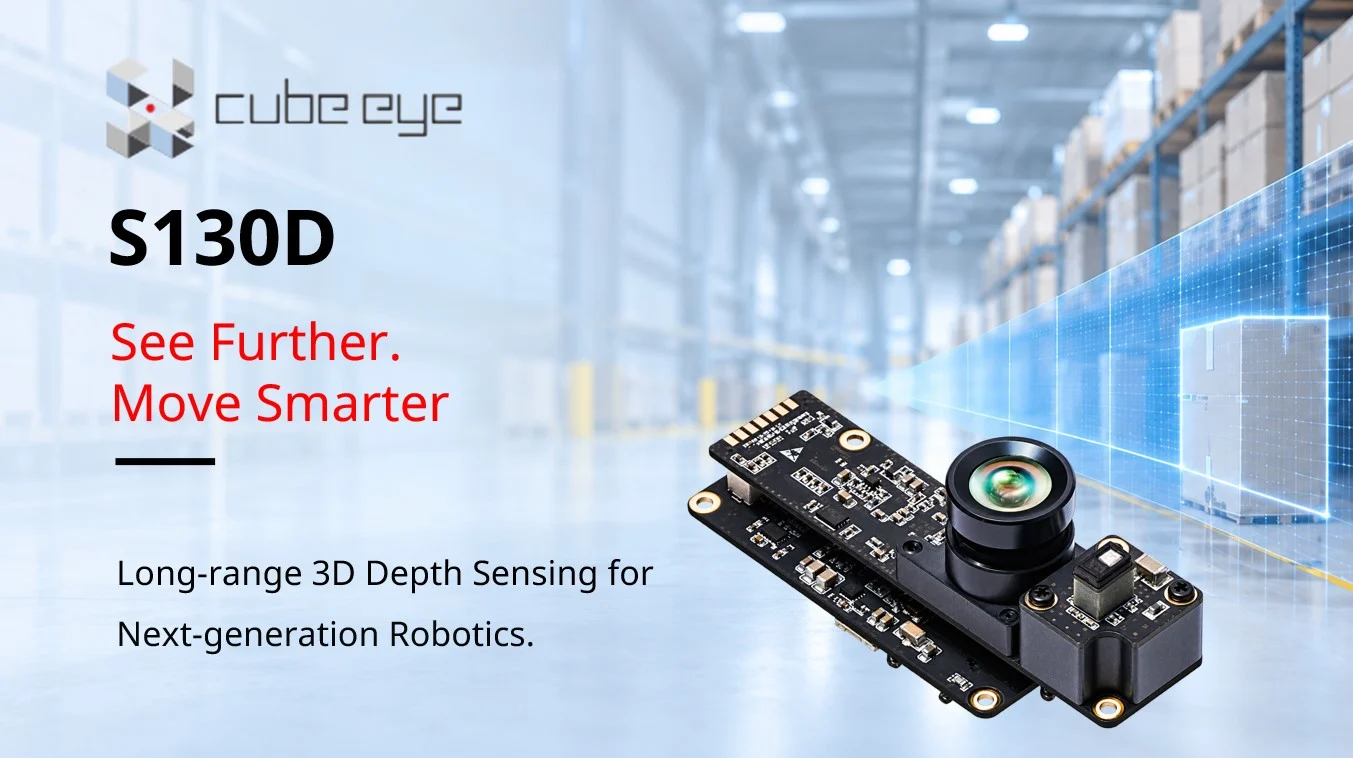 Advanced Long-Range 3D Vision for Smarter Robotics, Logistics, and Automation | Cube-eye