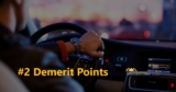 DRIVING LAW COUNT DOWN #2 DEMERIT POINTS