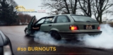 Unnecessary Noise Or Smoking At High Speed Crime And Driving Law Count Down
