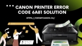 Guide for Troubleshooting Canon Printer Error Code 6A81