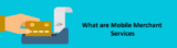 Why need Mobile merchant services?