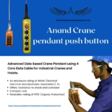 What is a crane pendant switch and how does it work?