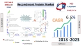 Global Recombinant Protein Market to Grow at 6.6 % CAGR through 2023