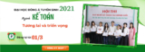 Tuyển sinh ngành kế toán Đại học Đông Á