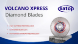 Volcano Xpress Patterned Diamond Technology for Hard Quartzite and Granite | DIATOP