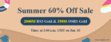 Happy to Participate in Summer Flash Sale on RS3gold for Up to 60% off osrs gold Jun 10
