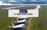 How to Manage British Airways Reservations