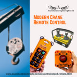 How to use radio remote control for crane at Industrial sector?
